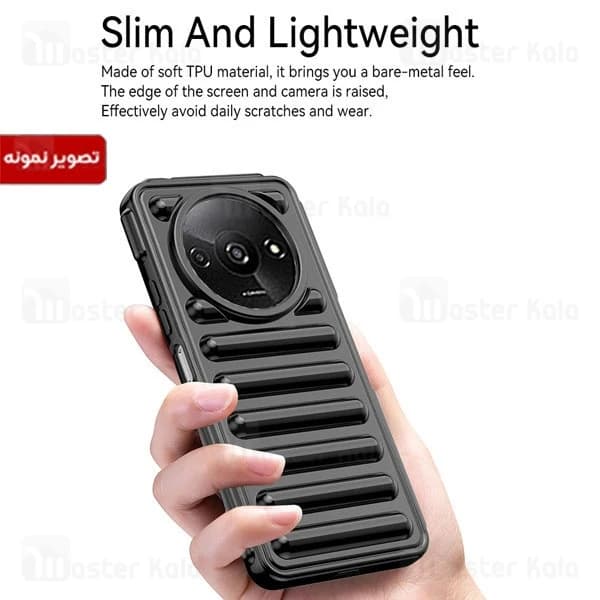 قاب پافر ضد ضربه شیائومی Xiaomi Redmi A3 / A3x TPU Capsule Shockproof — تصویر ۵