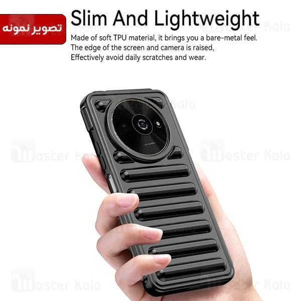 قاب پافر ضد ضربه شیائومی Xiaomi Poco C61 TPU Capsule Shockproof — تصویر ۵