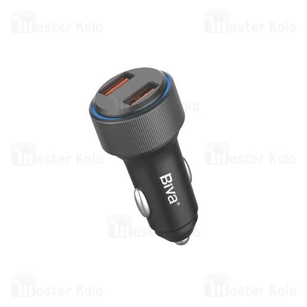 شارژر فندکی بیوا Biva CC-24 2-Ports Car Charger توان 18 وات — تصویر ۲