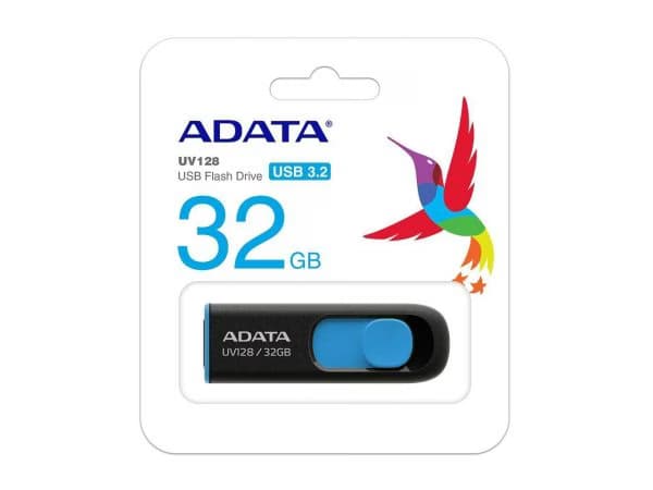 فلش مموری USB3.2 ای دیتا مدل UV128 ظرفیت ۳۲ گیگابایت