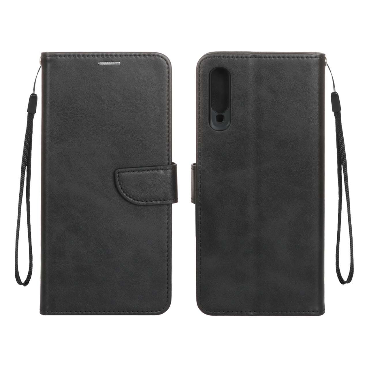 کیف چرمی موبایل مگنتی Samsung Galaxy A70 / A70s – مشکی