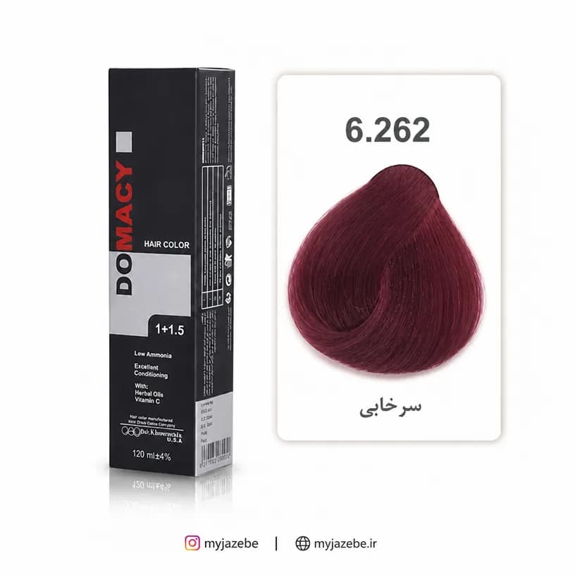 رنگ مو دوماسی 6.262