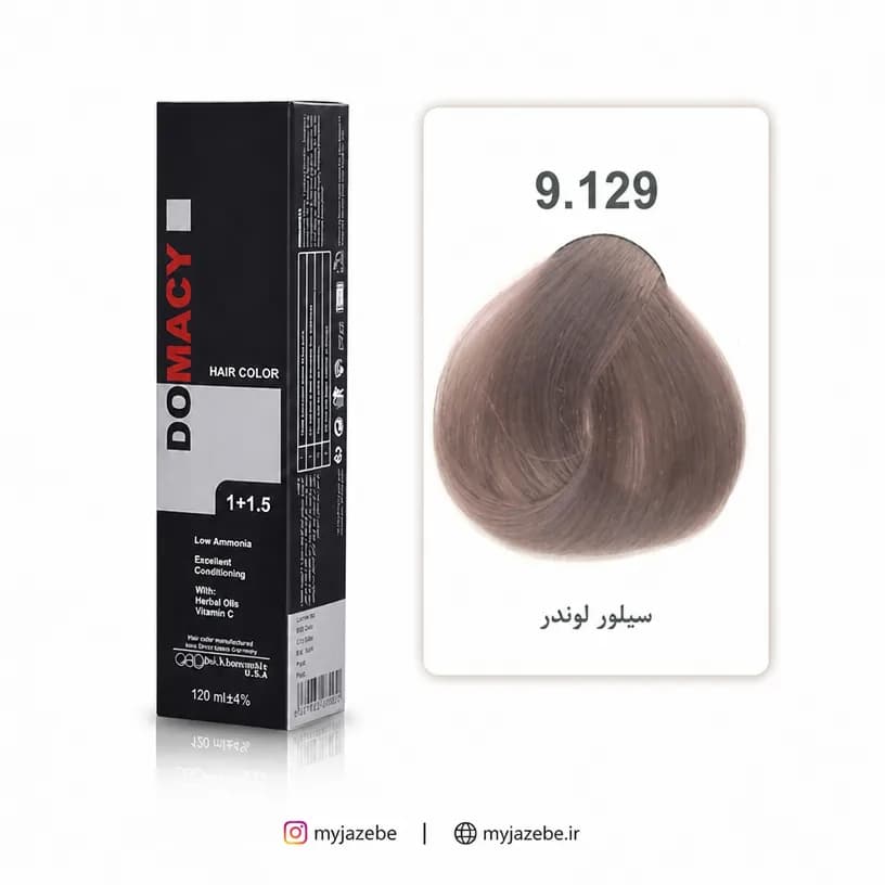 رنگ مو دوماسی 9.129