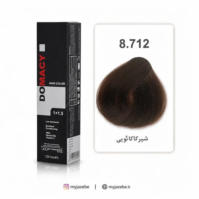 رنگ مو دوماسی 8.712