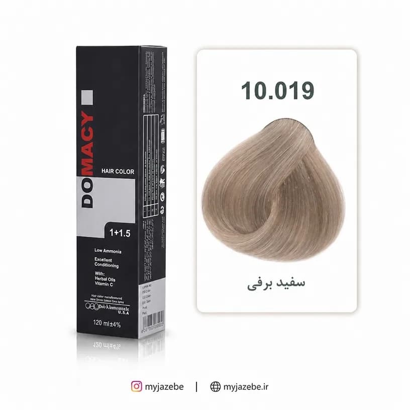 رنگ مو دوماسی 10.019