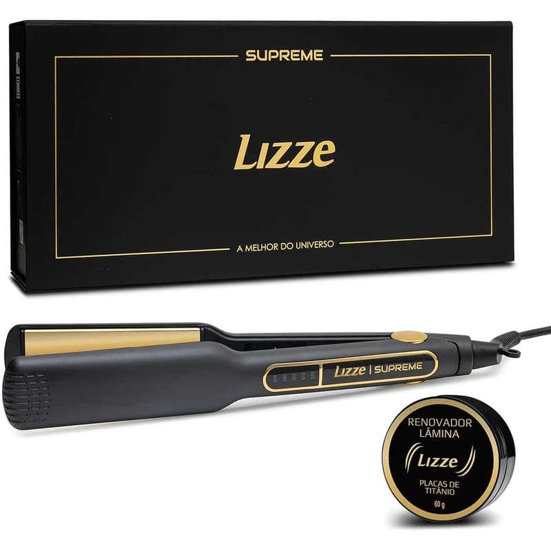 اتو مو لیز سوپریم Supreme حرفه‌ای با صفحات پهن تیتانیومی 252 درجه | Lizze Supreme — تصویر ۳