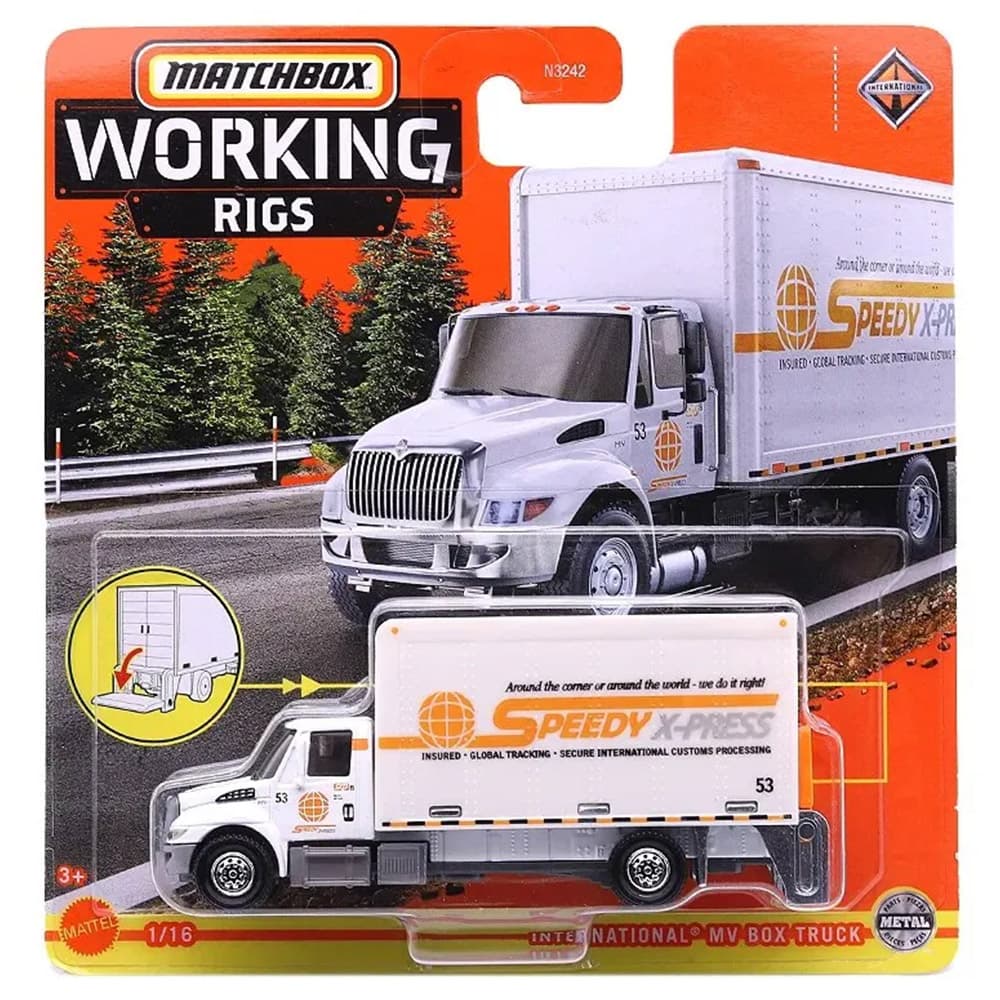 ماشین فلزی Matchbox مدل MV Box Truck