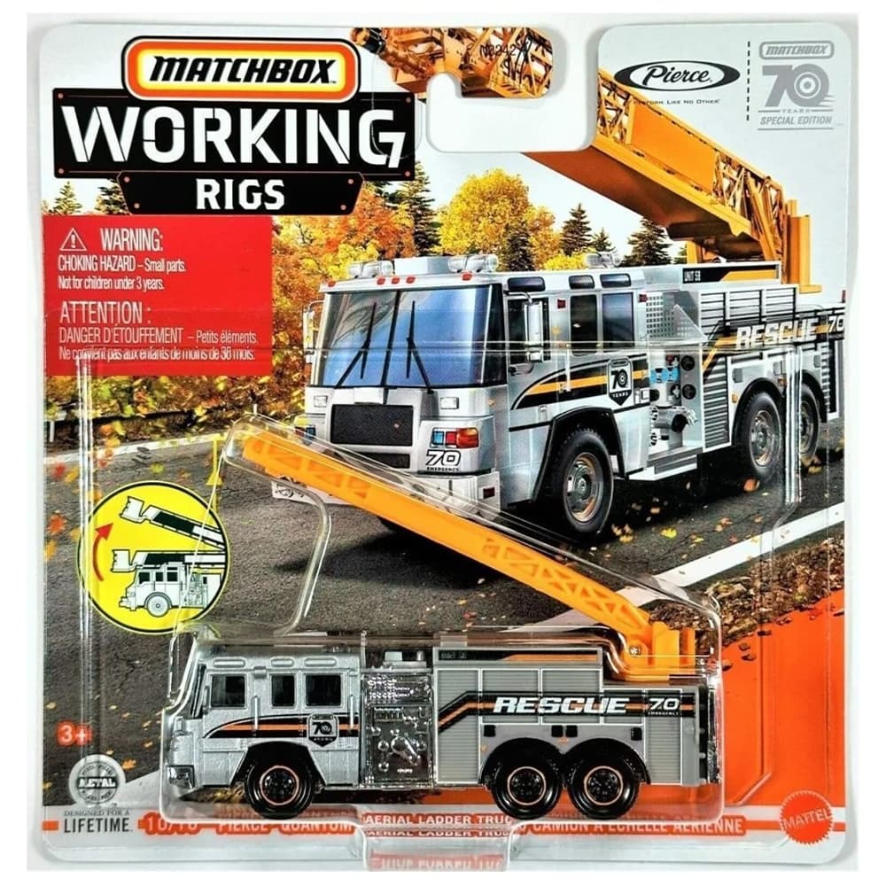 ماشین فلزی Matchbox مدل Aerial Ladder Truck
