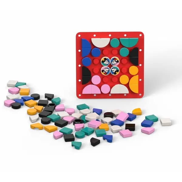 لگو Dots مدل Mickey Mouse Stitch-on Patch 41963 — تصویر ۲