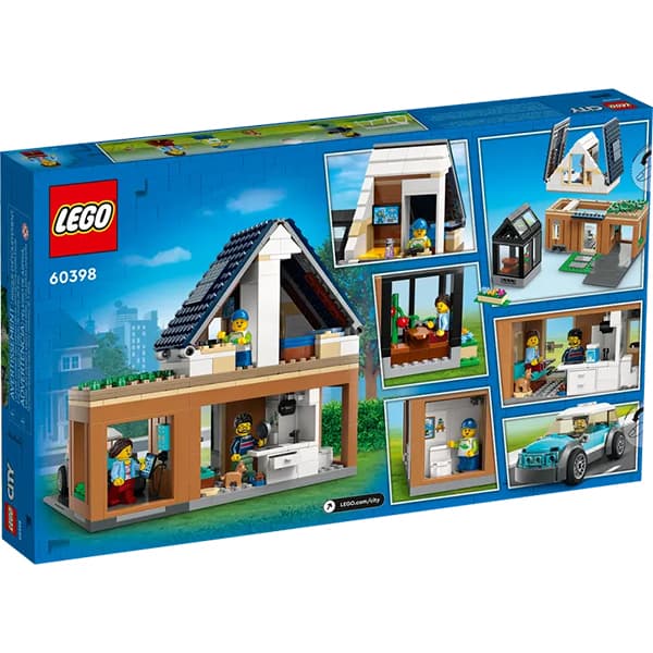 لگو City مدل Family House and Electric Car 60398 — تصویر ۷
