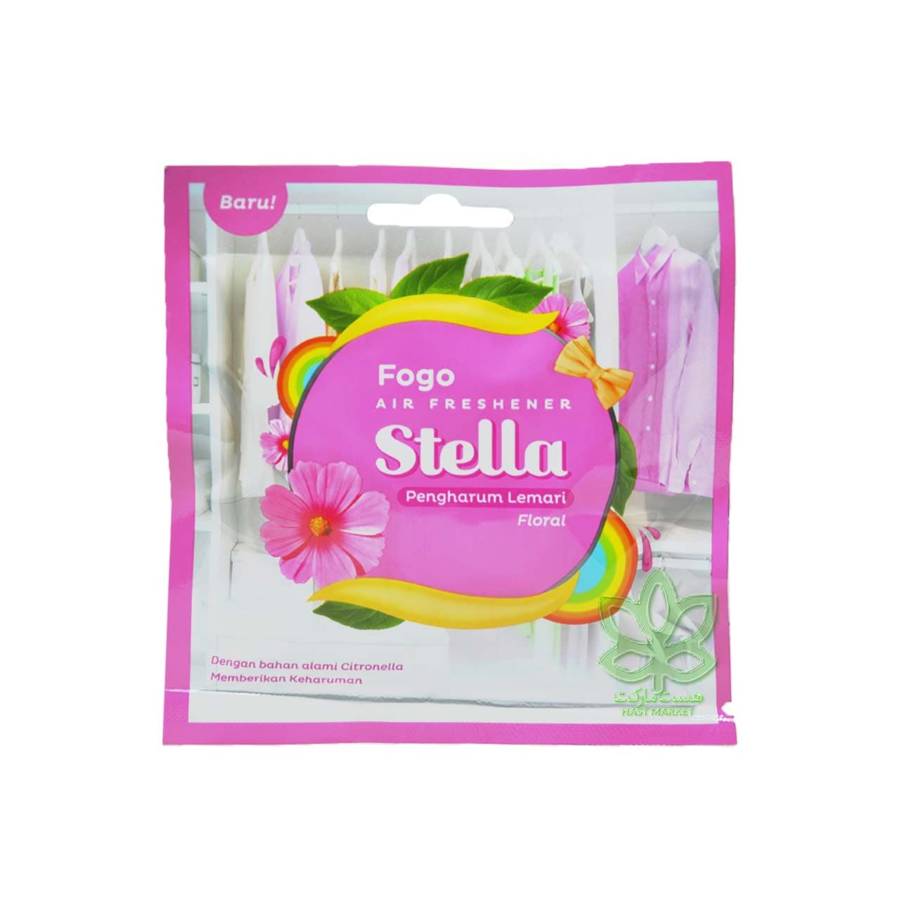 خوشبو کننده کمد لباس رایحه گل 30 گرم استلا – stella