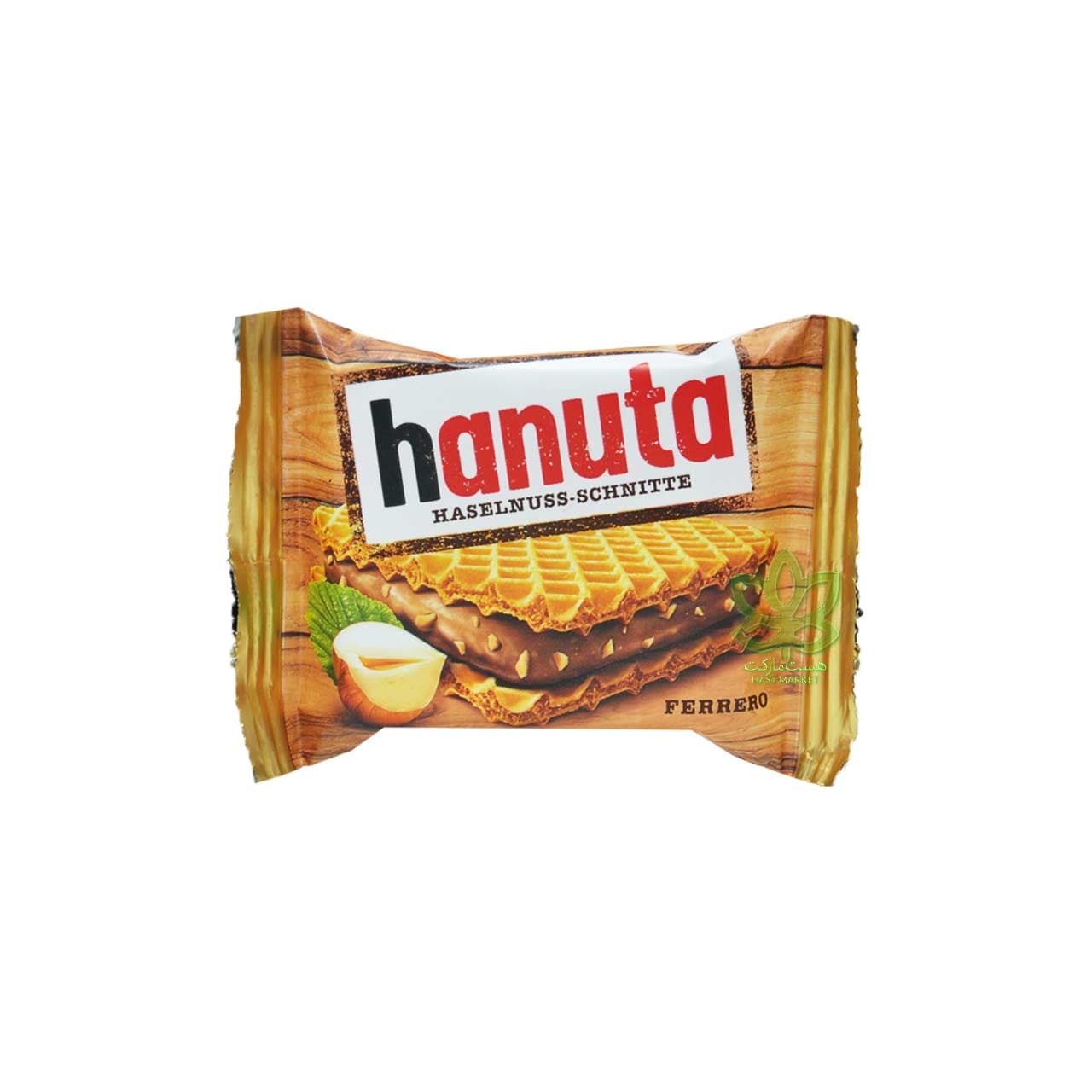 ویفر با مغز شکلات فندقی 22 گرم هانوتا – hanuta