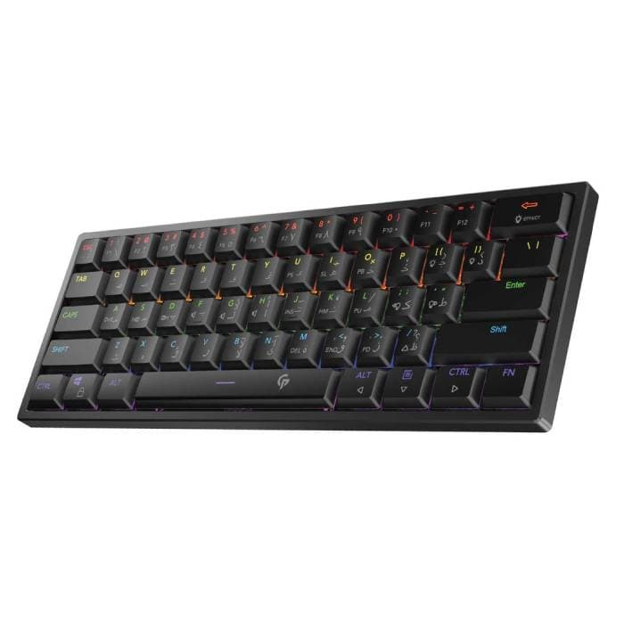کیبورد گیمینگ Porodo مدل PDX218 TKL – سوییچ قرمز — تصویر ۲