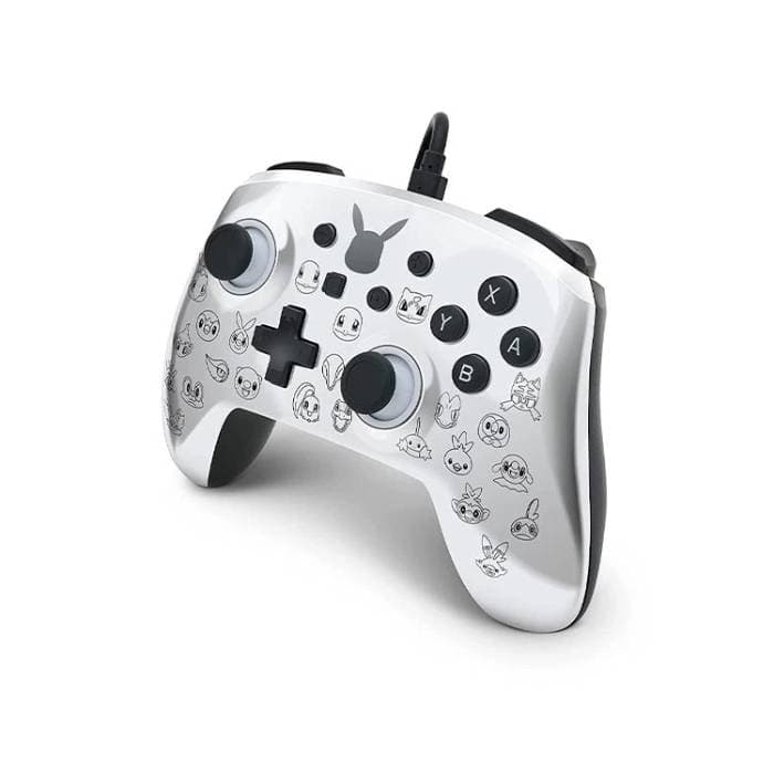 کنترلر PowerA Enhanced Pikachu Black and Silver برای Nintendo Switch — تصویر ۵