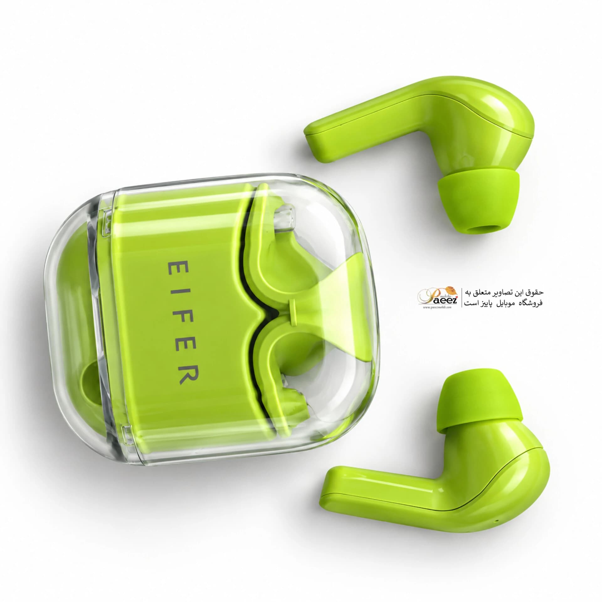 هندزفری بلوتوثی Ultrapods Max | کیس شفاف و کنترل لمسی — تصویر ۴