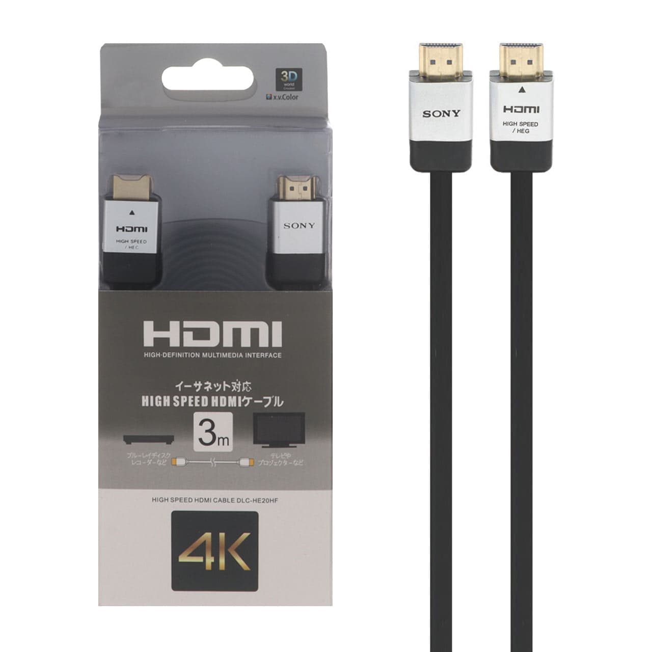 کابل 3 متری SONY HDMI مدل RYL- DLC-HE20HF