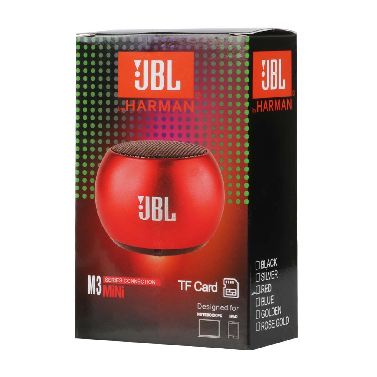 اسپیکر پرتابل رم خور JBL مدل Mini M3 – قرمز — تصویر ۳