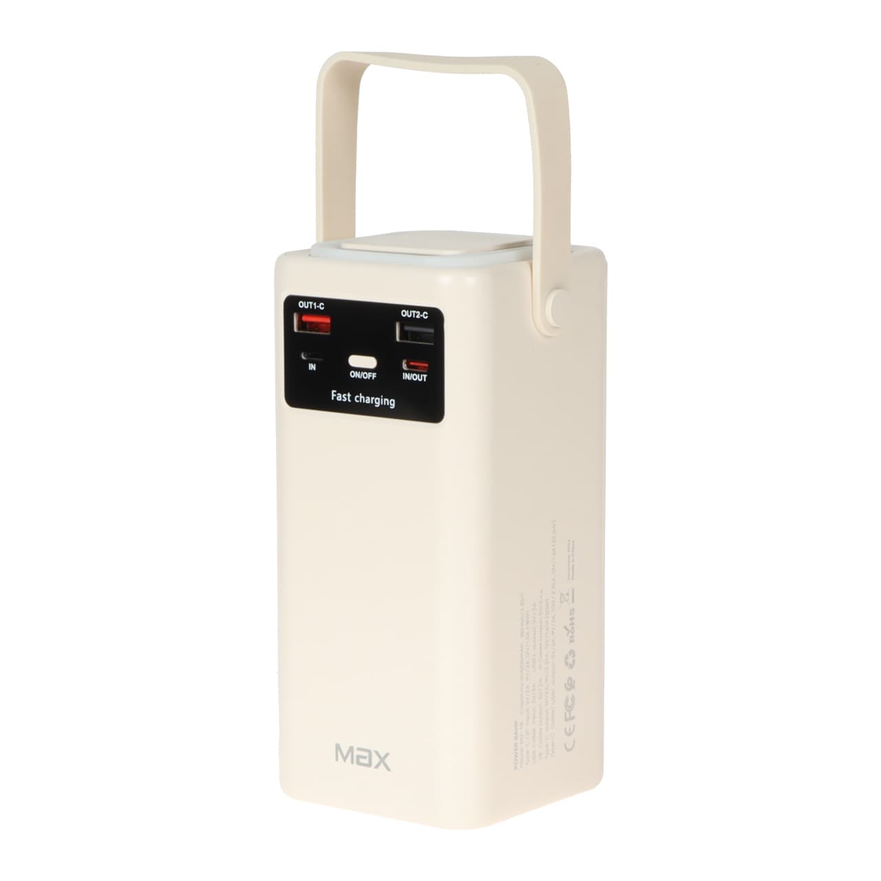 پاوربانک PD و فست شارژ Max 50000mAh مدل MZ-16 22.5W – سفید — تصویر ۶
