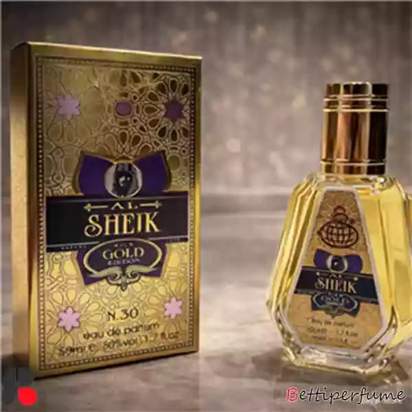 عطر ادکلن شیخ گلد ادیشن فراگرنس ورد 50 میل