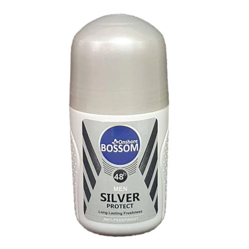 رول ضد تعریق مردانه BOSSOM مدل SILVER