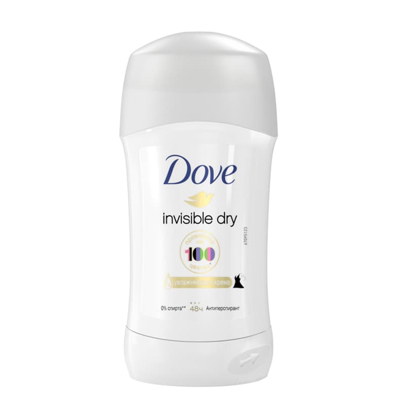استیک ضد تعریق داو مدل Invisible Dry حجم ۴۰ میلی لیتر
