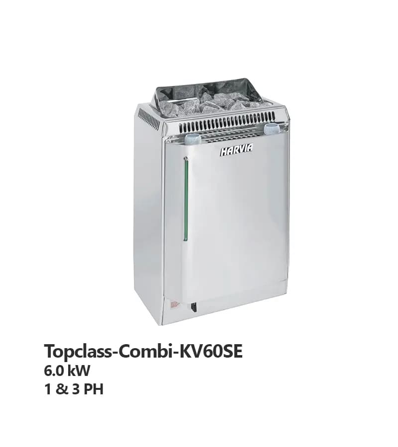 هیتر سونا خشک هارویا سری Topclass Combi مدل KV60SE