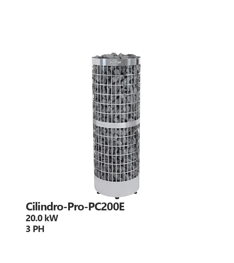 هیتر برقی سونا خشک هارویا سری Cilindro Pro مدل PC200E