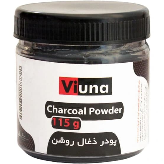 پودر ذغال روشن ویونا CHARCOAL POWDER حجم 115 گرم