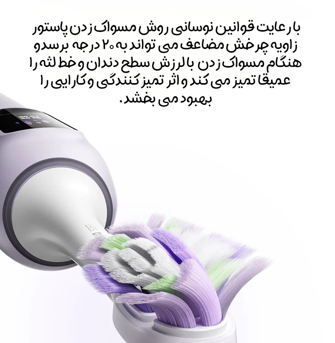 مسواک برقی شیائومی Mijia مدل MES610 رنگ آبی — تصویر ۴