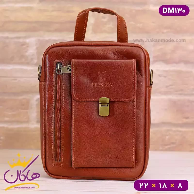کیف چرمسال دوشی سایز متوسط | DM130 — تصویر ۳