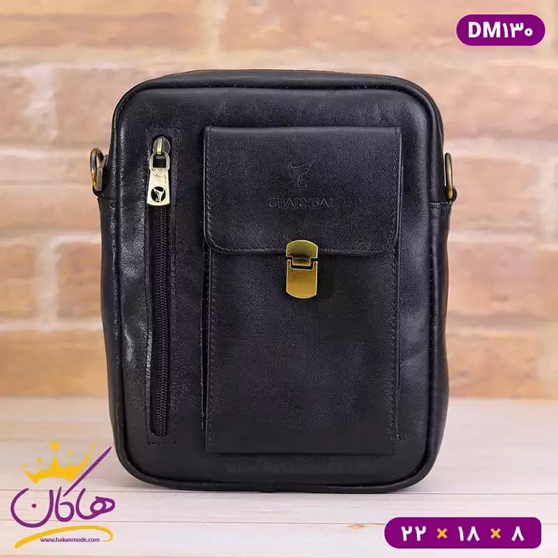 کیف چرمسال دوشی سایز متوسط | DM130 — تصویر ۵