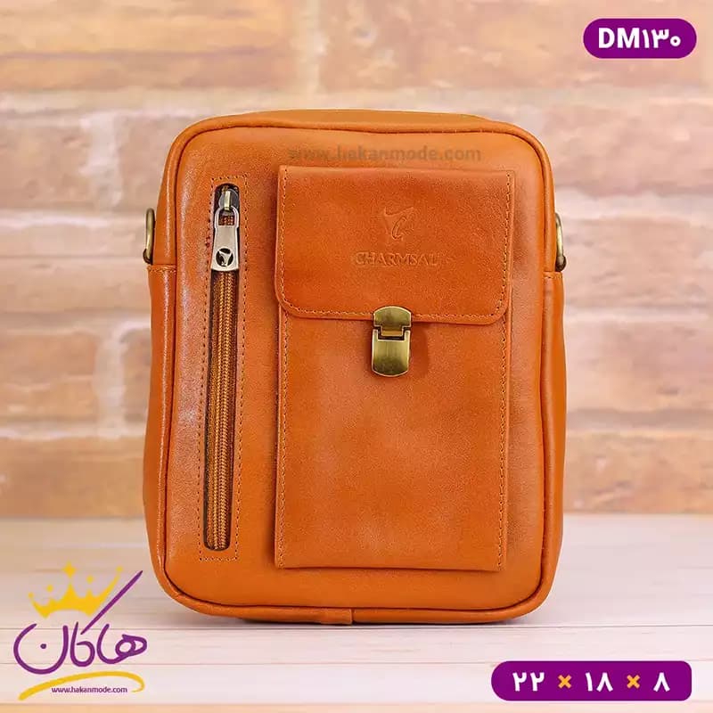 کیف چرمسال دوشی سایز متوسط | DM130 — تصویر ۲