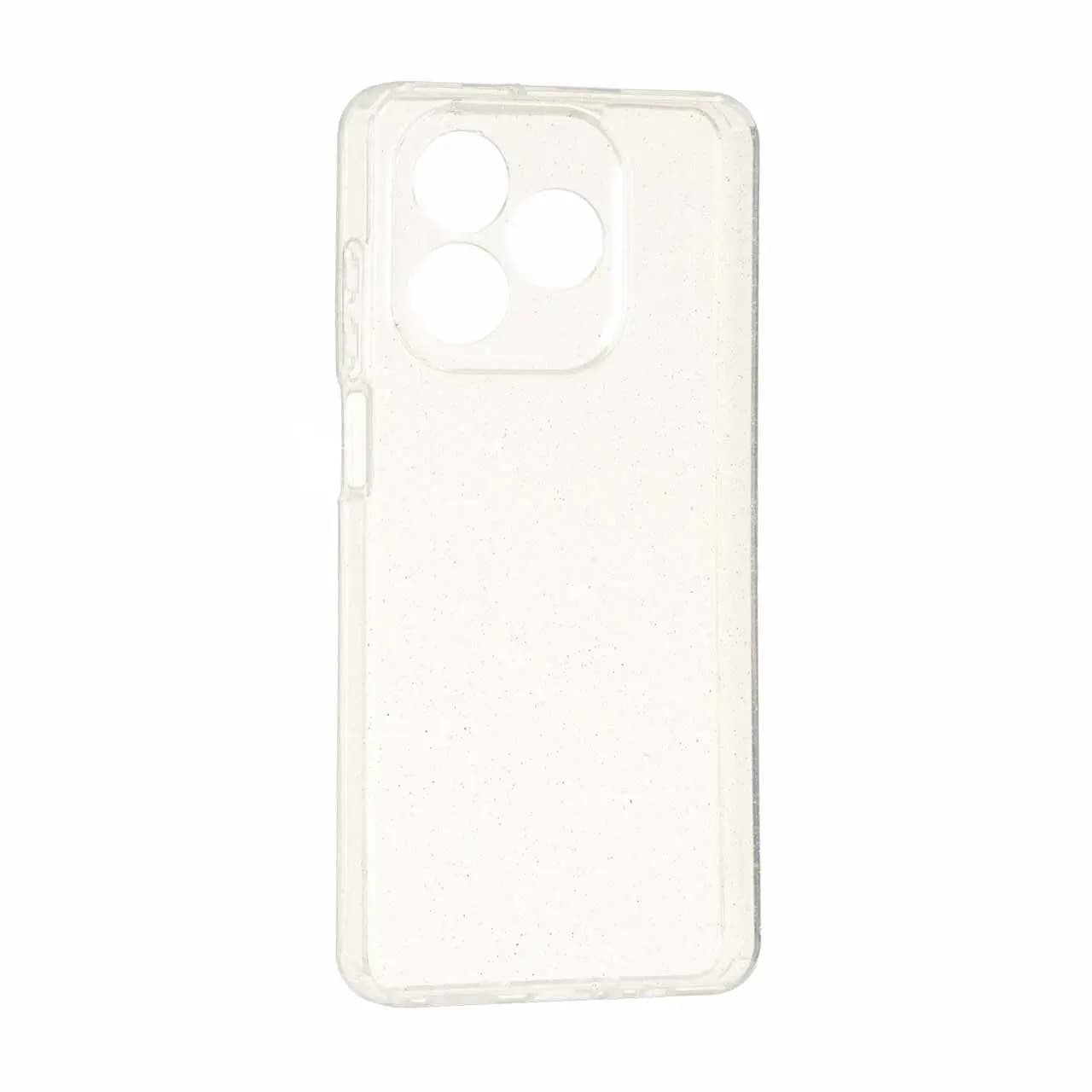قاب ژله ای شفاف شاین اکلیلی محافظ لنزدار Honor X5c / X5c Plus