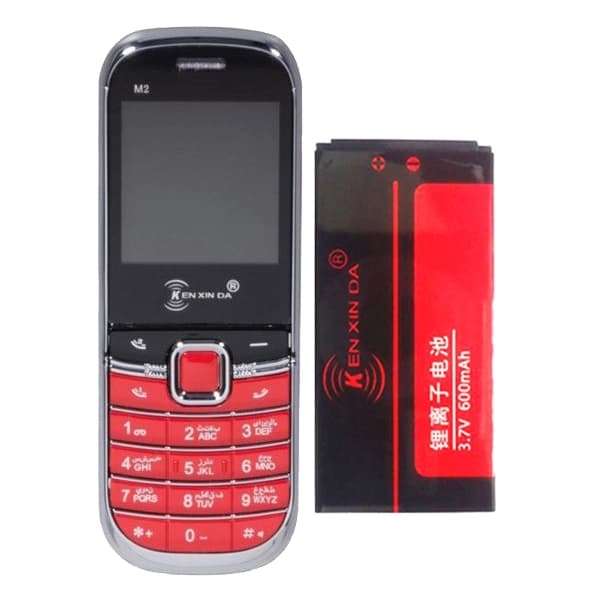 باتری گوشی ken xin da m2 مدل GB/T 18287-2000