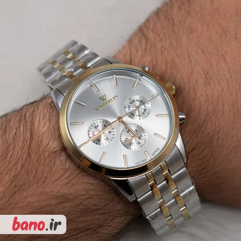 ساعت مچی عقربه ای مردانه ویمبرلی مدل WB-SS118G-E — تصویر ۳