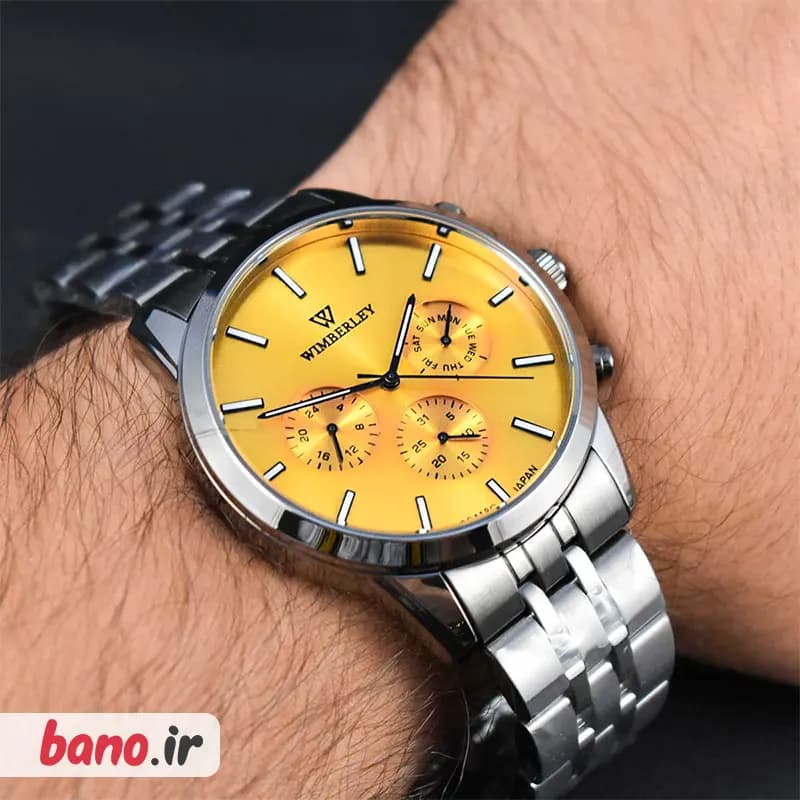 ساعت مچی عقربه ای مردانه ویمبرلی مدل WB-SS118G-E — تصویر ۶