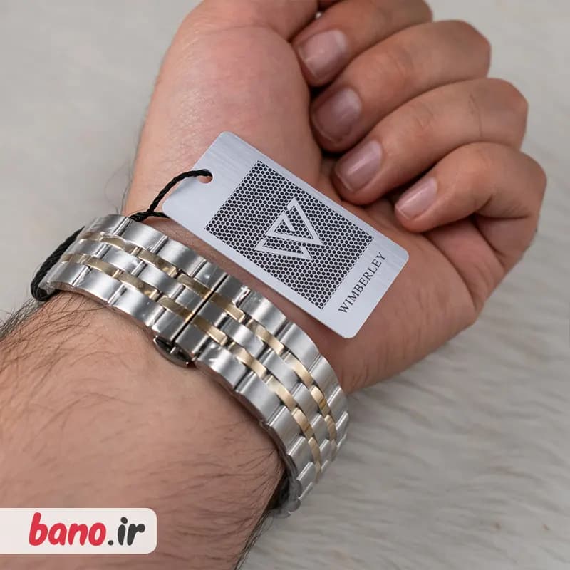 ساعت مچی عقربه ای مردانه ویمبرلی مدل WB-SS118G-E — تصویر ۴