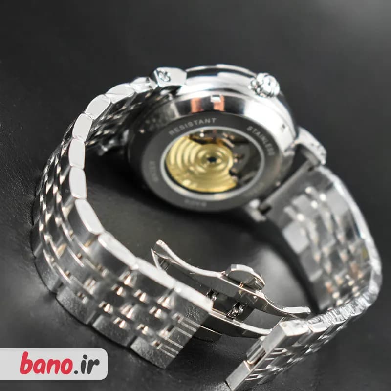 ساعت مچی عقربه ای اتوماتیک مردانه تویس مدل Tevise T867 — تصویر ۱۱