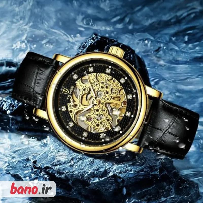ساعت مچی عقربه ای اتوماتیک تویس مدل Tevise T8462 — تصویر ۲
