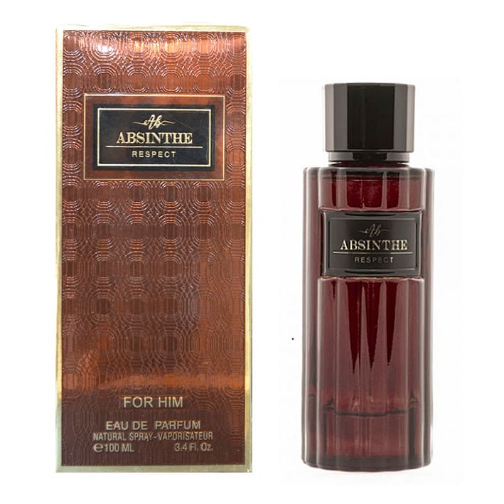 ادو پرفیوم مردانه ابسنت مدل ریسپکت RESPECT حجم ۱۰۰ میلی لیتر | RESPECT EDP FOR MEN ABSINTHE 100 mL