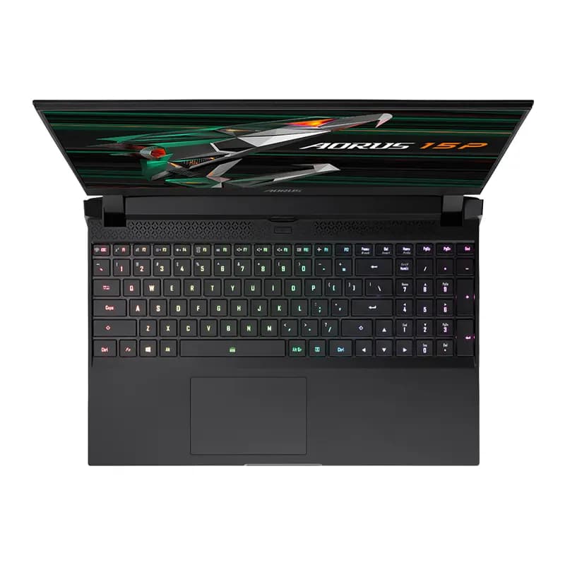 لپ تاپ گیگابایت GIGABYTE Aorus 15 | i7-11800H |16G | 1T | 8GB RTX3070 | 15.6”FHD (اُپن باکس) — تصویر ۲