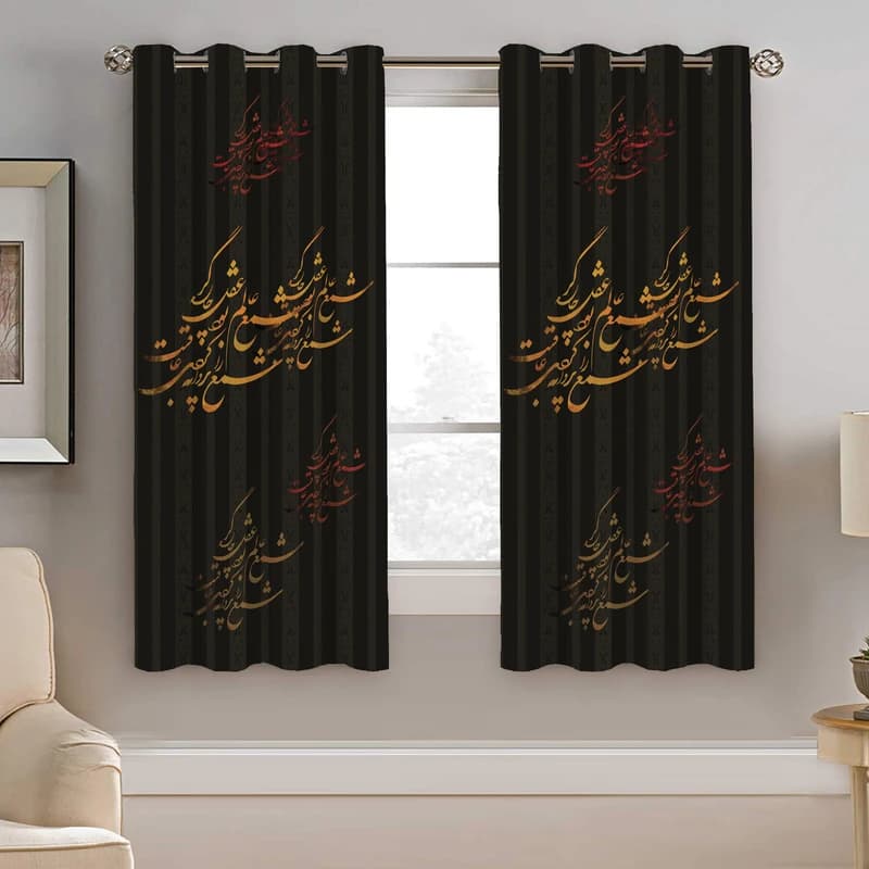 پرده نیروانا مدل plk2640 سایز 190 × 140 سانتی متر کد4032