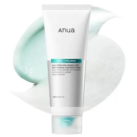 فوم شستشو PDRN هیالورونیک اسید آنوا | شوینده آبرسان و ترمیم کننده پوست Anua 150ml