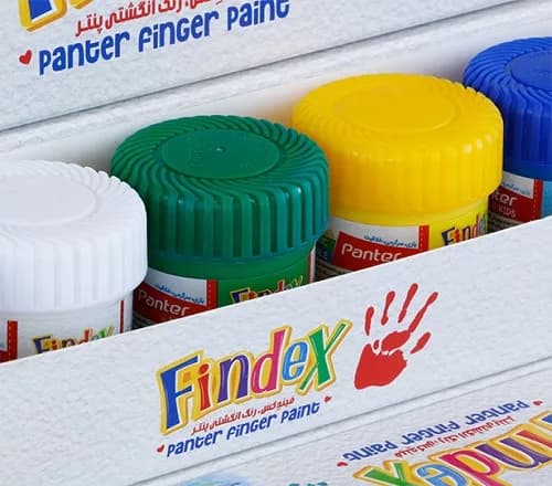 رنگ انگشتی 6 رنگ پنتر مدل فیندکس کد FP105 — تصویر ۳