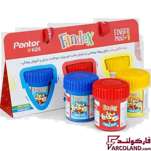 رنگ انگشتی 3 رنگ پنتر مدل فیندکس کد FP105