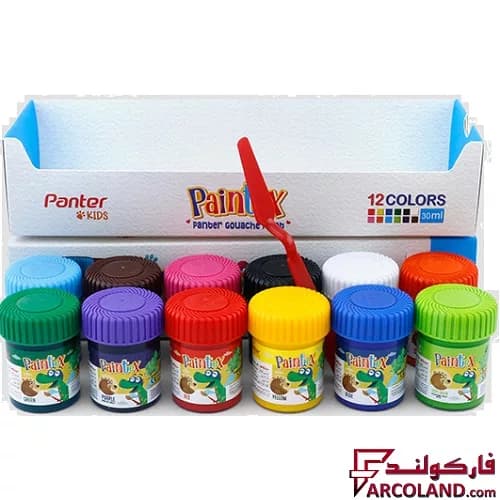 گواش 12 رنگ پنتر و یونیسف مدل پوشرنگ پینتکس کد UGP712