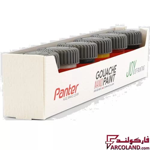 گواش 6 رنگ پنتر مدل نانو پوشرنگ کد GP711 — تصویر ۳