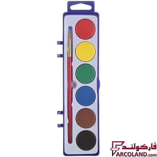 آبرنگ 6 رنگ پنتر مدل Toucan Design کد PWC105 — تصویر ۲