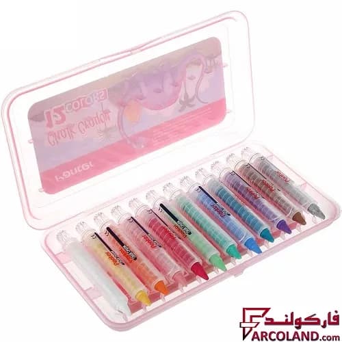 پاستل گچی 12 رنگ پنتر مدل CHC722 — تصویر ۲