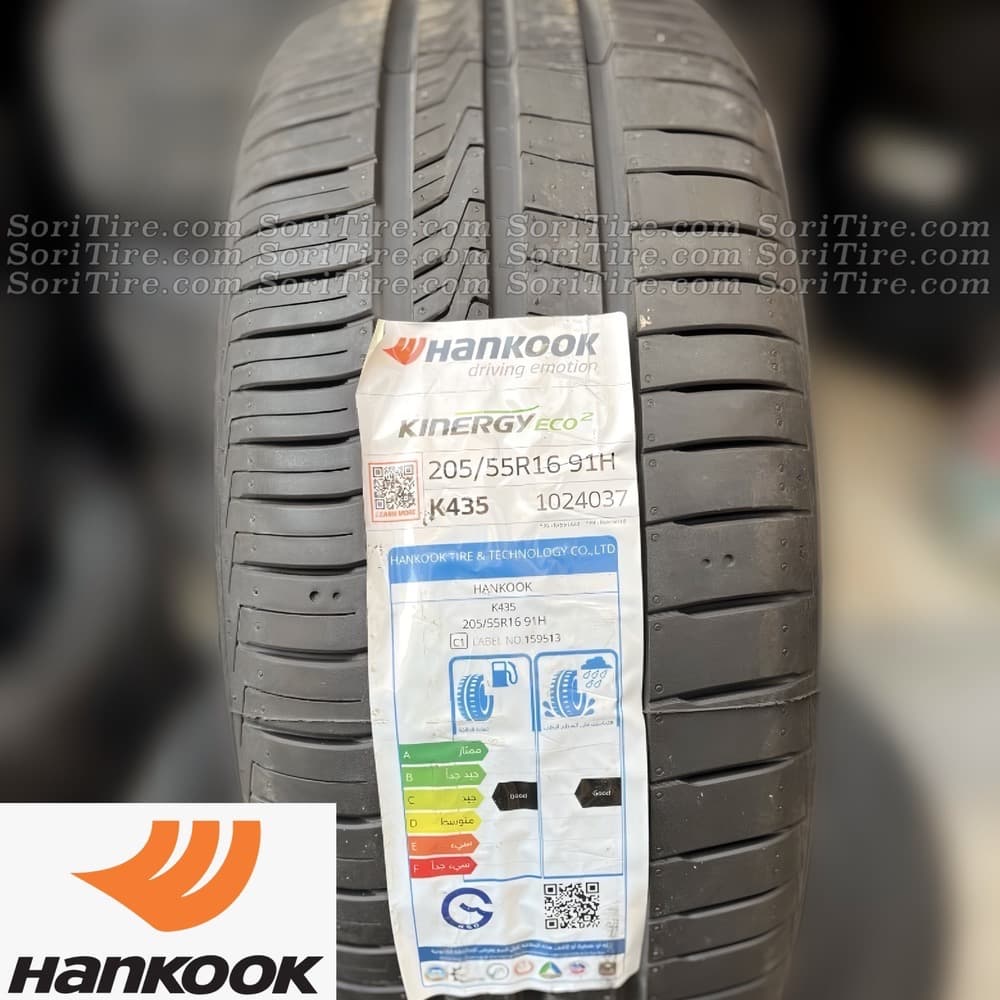 لاستیک هانکوک کره 205/60R16 گل K435 تاریخ 2026 — تصویر ۲